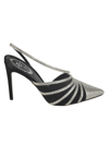 René Caovilla Embellished Pumps In Multicolour