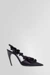 Nensi Dojaka Woman Pumps Black Size 8 Textile Fibers In Black