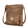 Mkf Collection By Mia K Beatrice M Signature Multi Compartments Crossbody In Multi