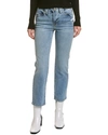 Good American Good Legs Indigo Straight Jean In Blue