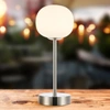 JONATHAN Y NATALIA 12.25" MODERN MINIMALIST IRON RECHARGEABLE INTEGRATED LED TABLE LAMP