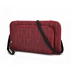 Mkf Collection By Mia K Dilma Wallet-cell Phone Crossbody Handbag In Red