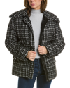 APPARIS APPARIS MALIK PLAID PUFFER JACKET