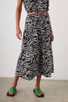 RAILS MARY SKIRT IN CONTOUR LINES