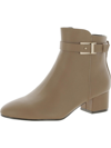 NEW YORK AND COMPANY WOMENS PADDED INSOLE BLOCK HEEL ANKLE BOOTS