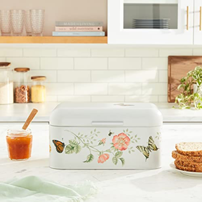 Lenox Butterfly Meadow Breadbox In Multi
