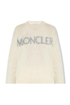 Moncler Sweater With Logo In White