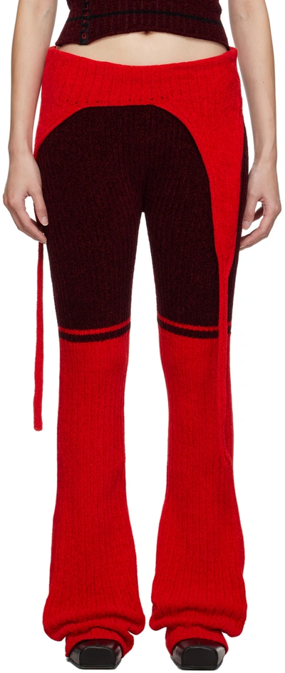 Ottolinger Red Foldover Lounge Trousers