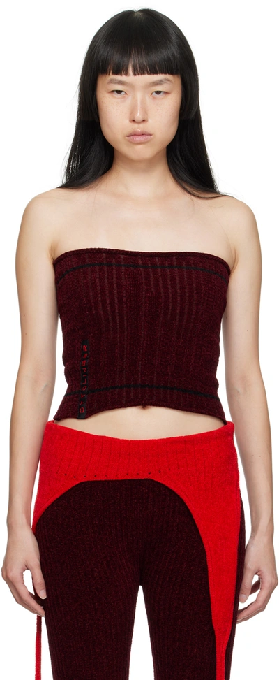 Ottolinger Burgundy Patch Tube Top