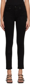 CITIZENS OF HUMANITY BLACK SLOANE JEANS