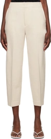 Bite Beige Cheval Trousers In Cream 0077