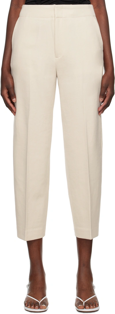 Bite Beige Cheval Trousers In Cream 0077