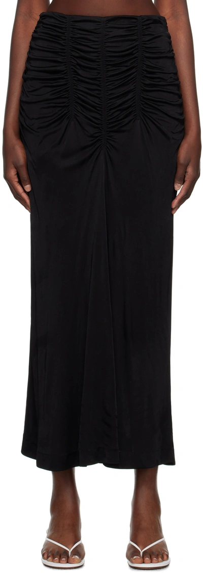 Bite Black Sirene Maxi Skirt In Black 0999