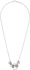 ISABEL MARANT SILVER STUNNING LONG NECKLACE