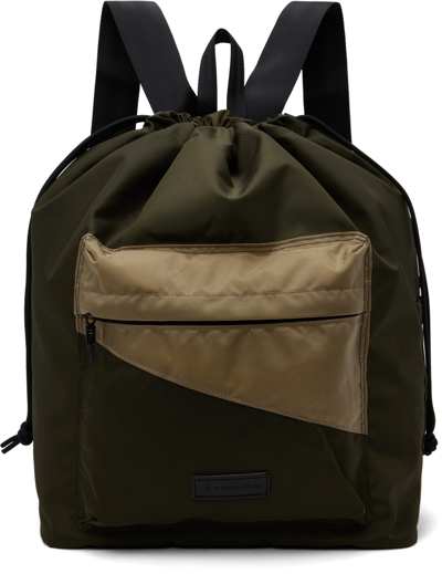 Master-piece Khaki Slant Backpack