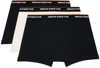 HERON PRESTON THREE-PACK BLACK & WHITE BOXERS