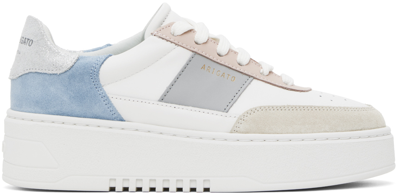 Axel Arigato Orbit Chunky-sole Sneakers In White/blue