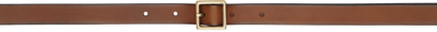 Isabel Marant Brown Nicia Belt In 50ct Chestnut