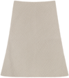 Rick Owens Off-white Cowl Scarf In 08 Pearl