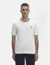 FRED PERRY FRED PERRY TEXTURED KNITTED T-SHIRT