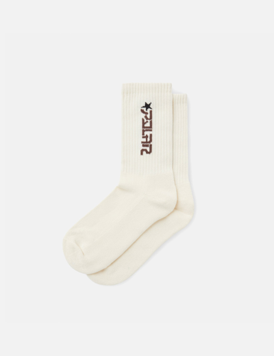 Polar Skate Co. Star Socks In White