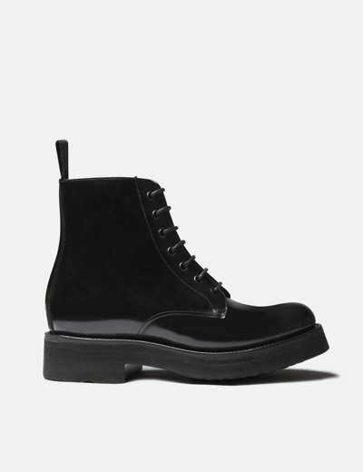 Grenson Womens  Denver Boot (hi Shine Leather) In Black