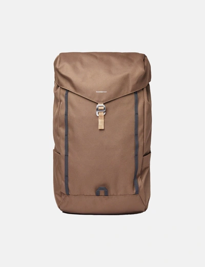 Sandqvist Walter Backpack (recycled Poly) In Brown