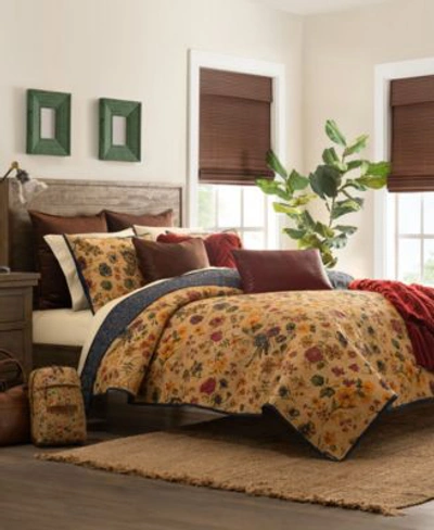 Patricia Nash Prairie Rose Reversible Quilt Sets Bedding In Multi