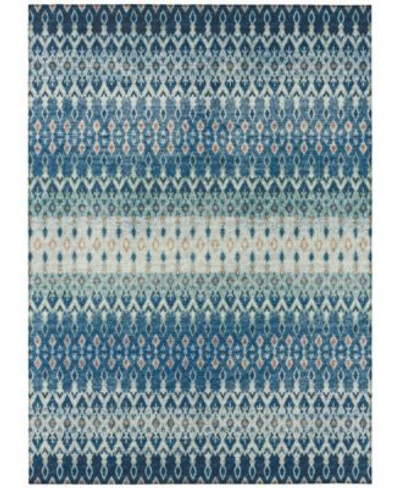 Addison Bravado Outdoor Washable Abv31 Area Rug In Turquoise