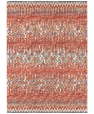 Addison Rylee Outdoor Washable Ary35 Area Rug In Copper