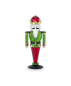 Swarovski Holiday Cheers Nutcracker Crystal Figurine In Multicolored