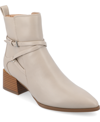 Journee Collection Collection Women's Tru Comfort Foam Estelle Booties In White