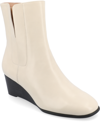 Journee Collection Collection Women's Tru Comfort Foam Kylo Booties In Bone