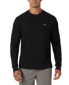 Lacoste Classic Fit Crewneck Sweatshirt In Black