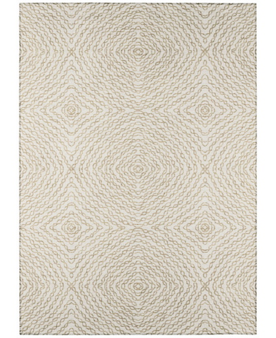 Addison Bravado Outdoor Washable Abv33 5' X 7'6" Area Rug In Ivory