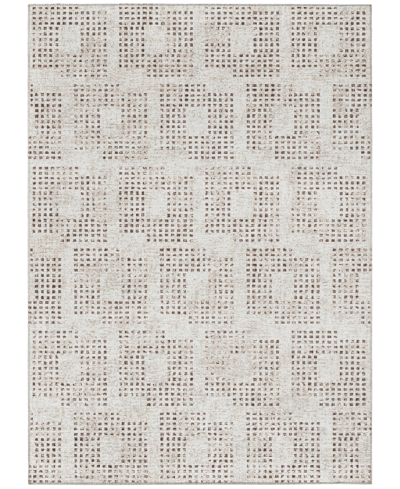 Addison Eleanor Outdoor Washable Aer31 9' X 12' Area Rug In Beige