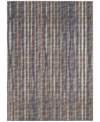 Addison Waverly Outdoor Washable Awa31 3' X 5' Area Rug In Brown