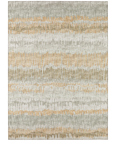 Addison Rylee Outdoor Washable Ary34 10' X 14' Area Rug In Sage