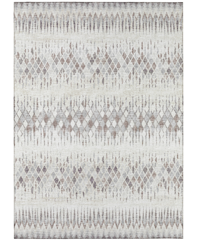 Addison Rylee Outdoor Washable Ary35 10' X 14' Area Rug In Beige