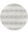 ADDISON RYLEE OUTDOOR WASHABLE ARY35 8' X 8' ROUND AREA RUG