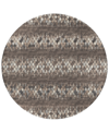 ADDISON RYLEE OUTDOOR WASHABLE ARY35 8' X 8' ROUND AREA RUG