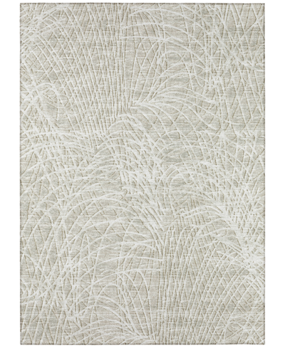 Addison Rylee Outdoor Washable Ary32 9' X 12' Area Rug In Beige