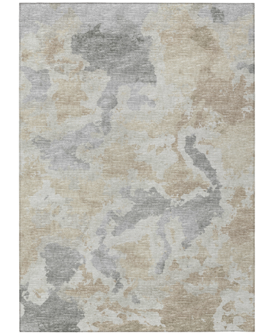 Addison Accord Outdoor Washable Aac32 3' X 5' Area Rug In Beige