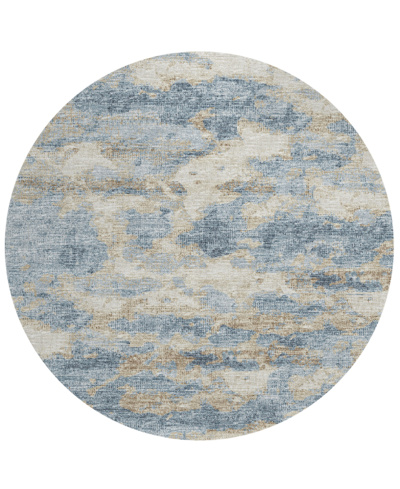 ADDISON ACCORD OUTDOOR WASHABLE AAC36 8' X 8' ROUND AREA RUG