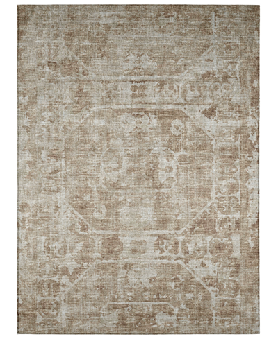 Addison Othello Outdoor Washable Aot32 9' X 12' Area Rug In Turquoise