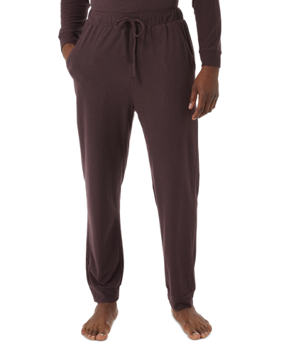 32 Degrees Men's Plush Heat Pajama Pants In Htrichplum