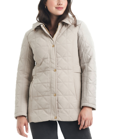 Jones new york hooded quilted puffer coat hotsell