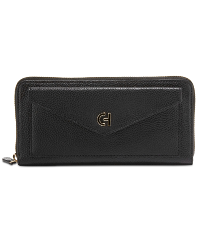 Cole Haan Women's Town Continental Leather Wallet In Black