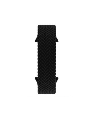 Itouch Unisex Air 4 Black Braided Loop Silicone Strap