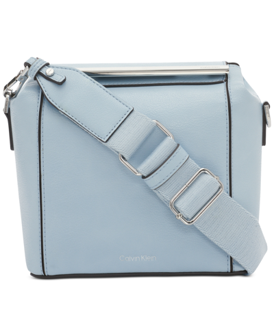Calvin Klein Perry Crossbody With Web Strap In Celestial